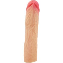 PRETTY LOVE - FUNDA PARA PENE DEREK CON EXTENSIÓN DE CARNE DE 7,6 CM