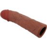PRETTY LOVE - FUNDA PARA PENE DEREK CON EXTENSIÓN DE 7,6 CM MULATTO