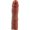 PRETTY LOVE - FUNDA PARA PENE STEVENSON CON EXTENSIÓN DE 7,6 CM MULATTO