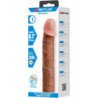 PRETTY LOVE - FUNDA PARA PENE STEVENSON CON EXTENSIÓN DE 7,6 CM MULATTO