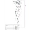 PASSION - WOMAN BS024 BODYSTOCKING NEGRO TALLA ÚNICA