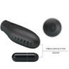 PRETTY LOVE - VIBRADOR DE DEDO DE SILICONA GILO NEGRO