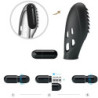 PRETTY LOVE - VIBRADOR DE DEDO DE SILICONA GILO NEGRO