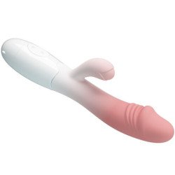 PRETTY LOVE - VIBRADOR CONEJO SNAPPY 30 VIBRACIONES ROSA