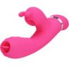 PRETTY LOVE - VIBRADOR MULTIFUNCIÓN CONEJO PHOENIX ROSA