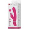 PRETTY LOVE - VIBRADOR MULTIFUNCIÓN CONEJO PHOENIX ROSA