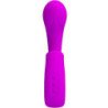 PRETTY LOVE - SIBEL VIBRADOR PUNTO G + ESTIMULADOR CLÍTORIS 10 VIBRACIONES MORADO