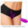 PRETTY LOVE - MASAJEADOR & VIBRADOR 12 VIBRACIONES CONTROL REMOTO MORADO