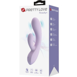 PRETTY LOVE - VIBRADOR ROSOLYN RABBIT 10 VIBRACIONES MORADO