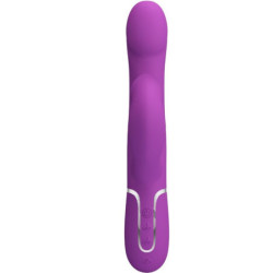 PRETTY LOVE - VIBRADOR Y ESTIMULADOR MULTIFUNCIÓN 4 EN 1 MORADO