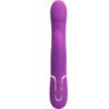 PRETTY LOVE - VIBRADOR & ESTIMULADOR MULTIFUNCIÓN 4 EN 1 MORADO