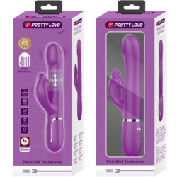 PRETTY LOVE - VIBRADOR Y ESTIMULADOR MULTIFUNCIÓN 4 EN 1 MORADO