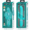 PRETTY LOVE - VIBRADOR MULTIFUNCIÓN CAMMY 4 EN 1 CON FORMA DE CONEJO TRIPLE AZUL