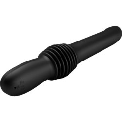PRETTY LOVE - VIBRADOR PAZUZU CON 3 MODOS DE EMPUJE, NEGRO