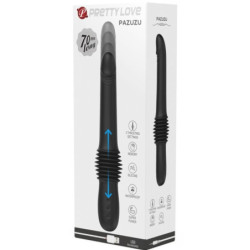 PRETTY LOVE - VIBRADOR PAZUZU CON 3 MODOS DE EMPUJE, NEGRO