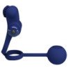PRETTY LOVE - ANILLO VIBRADOR DOBLE REMINGTON CON TAPÓN AZUL