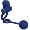 PRETTY LOVE - ANILLO VIBRADOR DOBLE REMINGTON CON TAPÓN AZUL