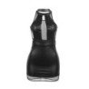 SUBBLIME - 955472 VESTIDO CON CUELLO HALTER Y TRANSPARENCIAS NEGRO S/M