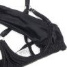SUBBLIME - 955205 CONJUNTO DE SUJETADOR CON LAZO NEGRO AJUSTABLE L/XL