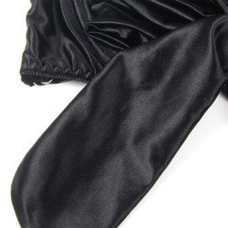 SUBBLIME - 955205 CONJUNTO DE SUJETADOR CON LAZO NEGRO AJUSTABLE L/XL