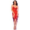 CHILIROSE - CR 4847 BABYDOLL ROJO L/XL