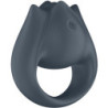 SATISFYER - PAR PERFECTO 2 MULTIVIBRADORES 2 EN 1 ANILLO PARA PENE Y ESTIMULADOR DE DEDOS GRIS