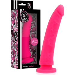 DELTA CLUB - JUGUETES DILDO ROSA DE SILICONA MÉDICA 17 CM -O- 3 CM