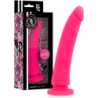 DELTA CLUB - JUGUETES DILDO ROSA DE SILICONA MÉDICA 17 CM -O- 3 CM