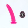 DELTA CLUB - JUGUETES DILDO ROSA DE SILICONA MÉDICA 17 CM -O- 3 CM