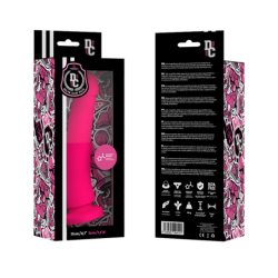 DELTA CLUB - JUGUETES DILDO ROSA DE SILICONA MÉDICA 17 CM -O- 3 CM