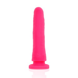 DELTA CLUB - JUGUETES DILDO ROSA DE SILICONA MÉDICA 17 CM -O- 3 CM