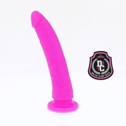 DELTA CLUB - JUGUETES DILDO LILA SILICONA MÉDICA 20 CM -O- 4 CM