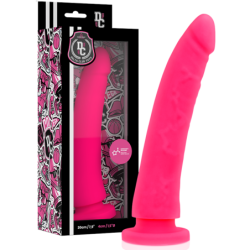 DELTA CLUB - JUGUETES DILDO ROSA SILICONA MÉDICA 20 CM -O- 4 CM