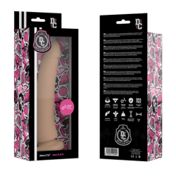 DELTA CLUB - JUGUETES DILDO NATURAL DE SILICONA MÉDICA 20 CM -O- 4 CM