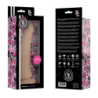 DELTA CLUB - JUGUETES DILDO NATURAL DE SILICONA MÉDICA 20 CM -O- 4 CM