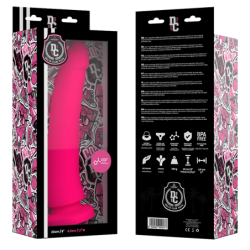 DELTA CLUB - JUGUETES DILDO ROSA DE SILICONA MÉDICA 23 CM -O- 4,5 CM