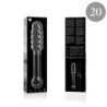 NEBULA SERIES BY IBIZA - MODELO 20 DILDO CRISTAL TRANSPARENTE 20.5 CM -O- 3 CM