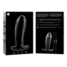 NEBULA SERIES BY IBIZA - MODELO 5 PLUG CRISTAL TRANSPARENTE 12.5 CM -O- 3.5 CM