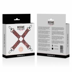BEGME - EDICIÓN ROJA, CUERO VEGANO PREMIUM, ATADOR