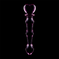NEBULA SERIES BY IBIZA - MODELO 21 DILDO CRISTAL ROSA 20.5 CM -O- 3.5 CM