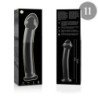 NEBULA SERIES BY IBIZA - MODELO 11 DILDO CRISTAL TRANSPARENTE 16 CM -O- 3 CM
