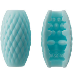 PRETTY LOVE - ATHENA EROS MASTURBADOR MASCULINO DE SILICONA AZUL CIELO