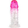 PRETTY LOVE - FUNDA DE AGRANDAMIENTO REALISTA WILFORD CON PENE EN RELIEVE ROSA
