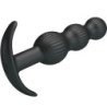 PRETTY LOVE - VIBRADOR ANAL SIDNEY 10 VIBRACIONES NEGRO