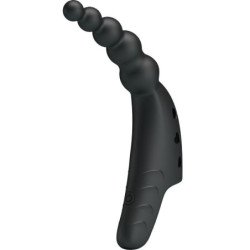 AMOR PRECIOSO - VIBRADOR DE DEDO JORDIN 10 VIBRACIONES NEGRO