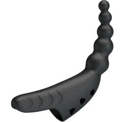 AMOR PRECIOSO - VIBRADOR DE DEDO JORDIN 10 VIBRACIONES NEGRO