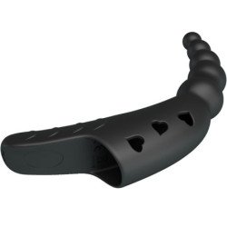 AMOR PRECIOSO - VIBRADOR DE DEDO JORDIN 10 VIBRACIONES NEGRO