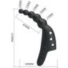 AMOR PRECIOSO - VIBRADOR DE DEDO JORDIN 10 VIBRACIONES NEGRO