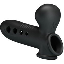 PRETTY LOVE - FUNDA PARA PENE GRÚA CON AIRBAG NEGRA