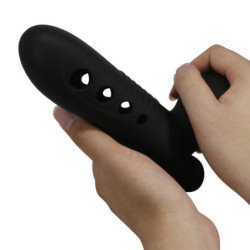 PRETTY LOVE - FUNDA PARA PENE GRÚA CON AIRBAG NEGRA